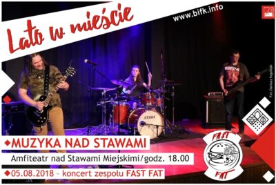 Zapraszamy na kolejny letni koncert nad stawami