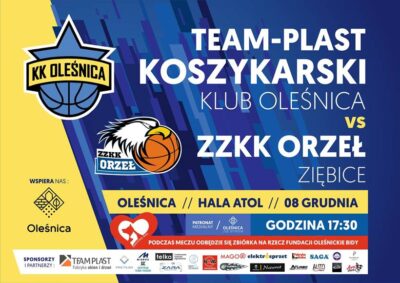 Podczas meczu będą zbierać datki dla Oleśnickich Bid