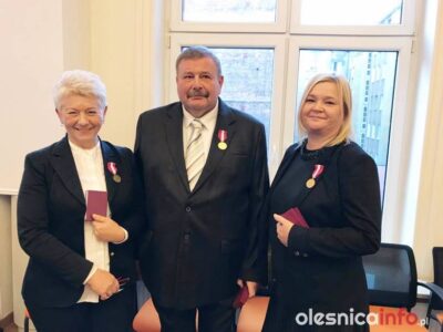 Pracownicy OHP odznaczeni przez prezydenta RP Andrzeja Dudę