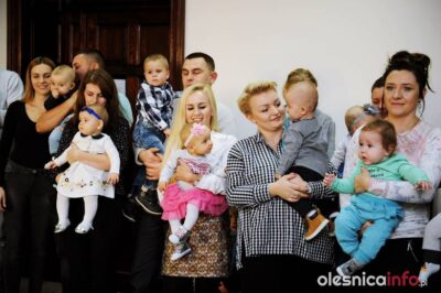 Wójt powitał najmłodszych mieszkańców gminy Oleśnica [GALERIA ZDJĘĆ]