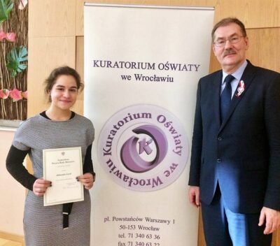 Aleksandra Lorek stypendystką Prezesa Rady Ministrów