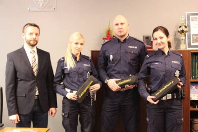 Gmina przekazuje policji alkomaty