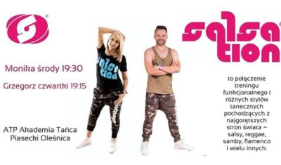 Zajęcia salsation to modelowanie sylwetki przez taniec