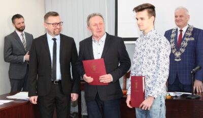 Nagroda za sportowe osiągnięcia dla Dawida Kałwińskiego