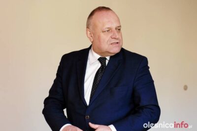 Kandydat do Parlamentu Europejskiego z wizytą w Oleśnicy