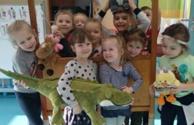 Bajkowe zajęcia przedszkolaków z Dobroszyc