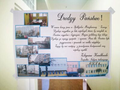 Sympatyczne pożegnanie z lokatorami