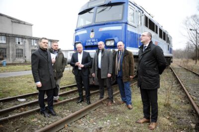 Prezes PKP Nieruchomości z wizytą w oleśnickim Olkolu