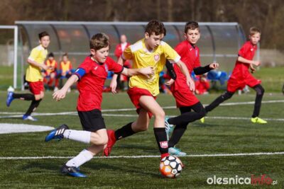 Punkt młodzików Pogoni Oleśnica w spotkanie ze Ślęzą Wrocław