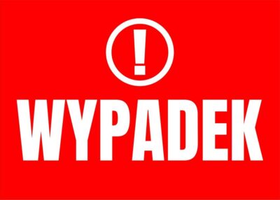 Sprawca wypadku zbiegł z miejsca zdarzenia