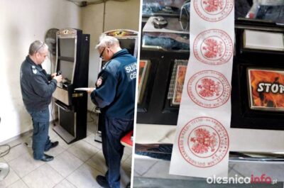 Policjanci zabezpieczyli nielegalne automaty do gier hazardowych