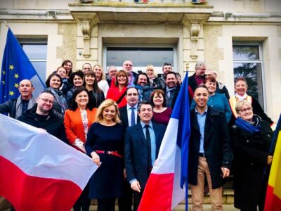 Oleśnicka delegacja na rozmowach we Francji