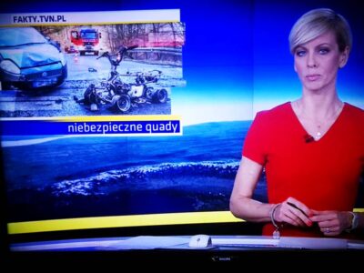 TVN i Polsat o wczorajszym groźnym wypadku quada