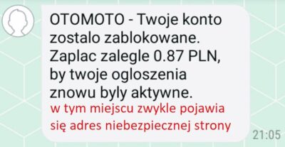 Oleśniczanie ostrzegają przed takimi SMS-ami. To oszustwo!