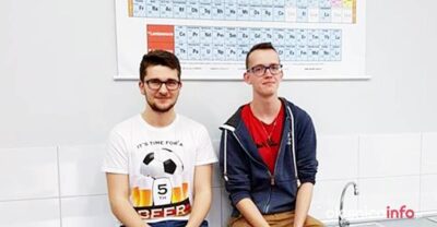 Kornel i Adrian finalistami Regionalnych zawodów Chemicznych