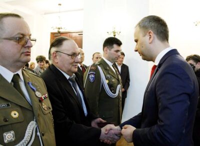 Medal z okazji 100-lecia Odzyskania Niepodległości dla Feliksa Jakimowicza