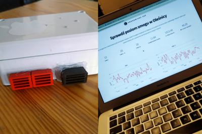 Sprawdź, czym oddychasz w Oleśnicy! Uczniowie zbudowali smogomierz