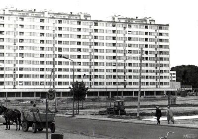 Oleśnicki plac Zwycięstwa na starej fotografii