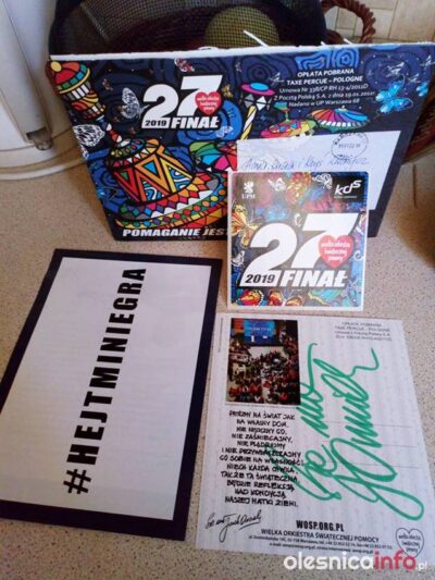 Hejt mi nie gra! Za udział w akcji oleśniczanka otrzymała upominek od Owsiaka