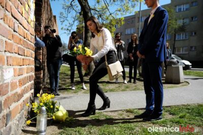 Oleśniczanie pamiętali o rocznicy wybuchu powstania w getcie warszawskim