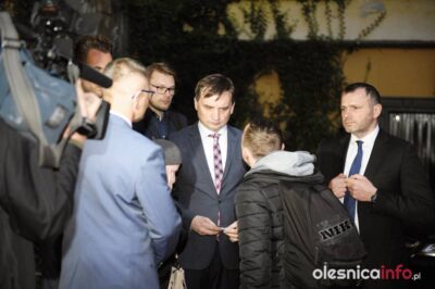 Błagam, niech mi Pan pomoże – krzyczał mężczyzna, który pojawił się na spotkaniu z ministrem Ziobro