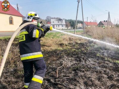 Strażacy interweniują i proszą: nie wypalajmy traw