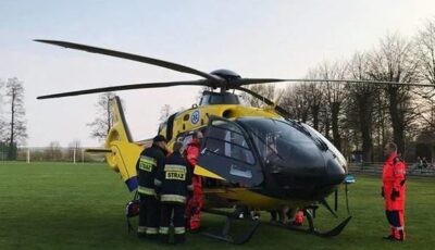 Strażacy i LPR na ratunek mieszkance Bierutowa