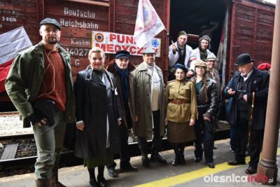 Pociąg Repatriantów wyruszył ze stacji Oleśnica [GALERIA ZDJĘĆ]