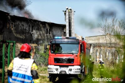 Straż podsumowuje pożar w Bierutowie