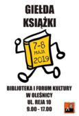 Oleśnicka biblioteka zaprasza na Giełdę Książek