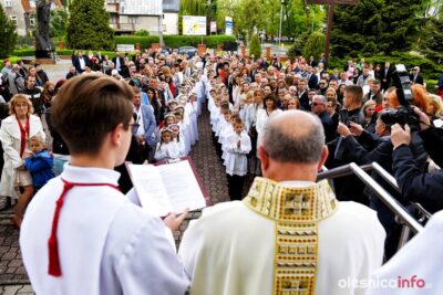 Oleśnicka parafia odwołała uroczystość I Komunii św.