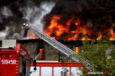 Pożar w Bierutowie. Kolejny raz płonie Bieramot! [NOWE ZDJĘCIA I WIDEO]