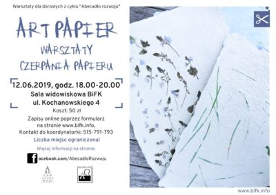 Kolejne warsztaty dla dorosłych w ramach Abecadła Rozwoju