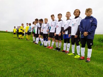 Młodzicy rywalizowali z drużyną z Oławy