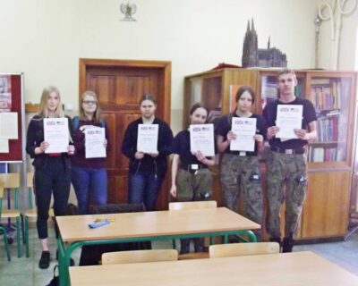 Najlepsi w gminie Bierutów z języka angielskiego