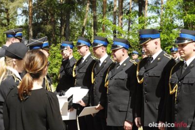Strażacy świętują i żegnają swojego komendanta