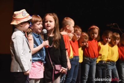 Oleśnickie przedszkolaki śpiewały piosenki o zdrowiu