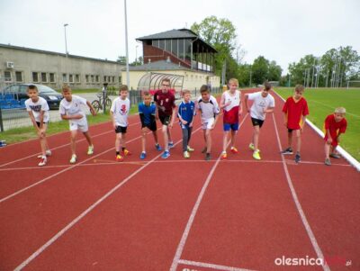Igrzyska Lekkoatletyczne dzieci na oleśnickim stadionie