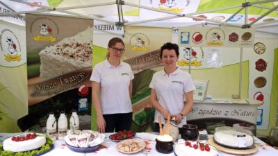 Mleczarnia prezentowała swoje produkty na pikniku na warszawskim Służewcu