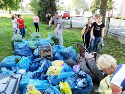 Mieszkańcy Solnik Wielkich posprzątali swoją wieś