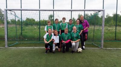 Złoto dla drużyny dziewcząt ze Szkoły Podstawowej Gminy Oleśnica