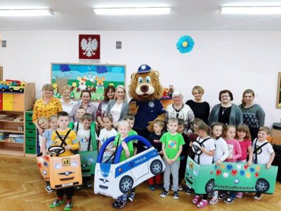 Przedszkolaki na turnieju wiedzy o bezpieczeństwie