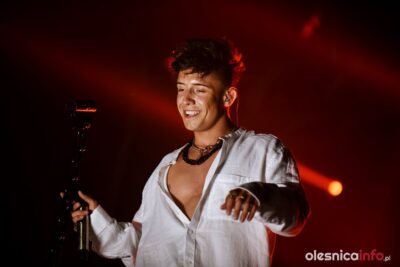 Idol nastolatek Dawid Kwiatkowski na finał sobotnich koncertów Dni Oleśnicy