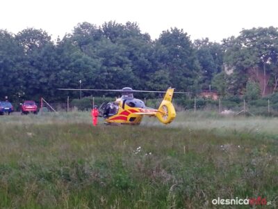 Trudności podczas lądowania śmigłowca LPR. Pilot podejmował trzy próby [AKTUALIZACJA, ZDJĘCIA]