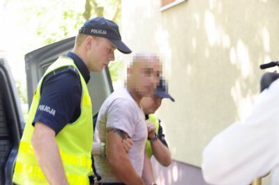 Rafał B. jest przesłuchiwany w oleśnickiej prokuraturze [ZDJĘCIA]