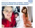 Prezenterka Kasia Burzyńska została mamą. Wiecie, że skończyła I LO i pochodzi z Dobroszyc?