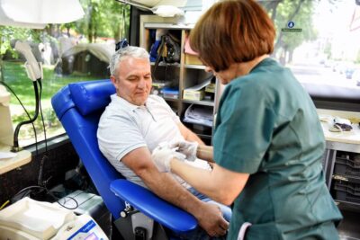 Podsumowano zbiórkę krwi w Parku Oleśnickich Kolejarzy