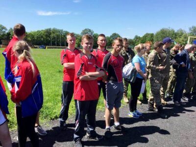 Reprezentacja OHP z Oleśnicy na spartakiadzie