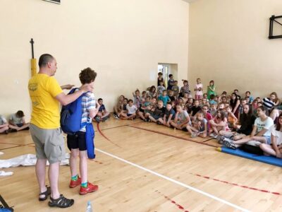 Uczniów z jedynki lekcja z mistrzem