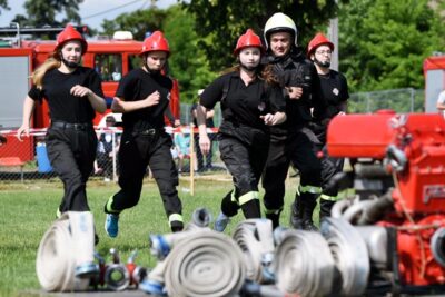 Strażacy z gminy Bierutów rywalizują na zawodach